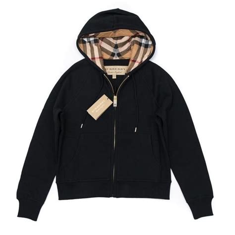 burberry crew neck womens|Burberry black zip up hoodie.